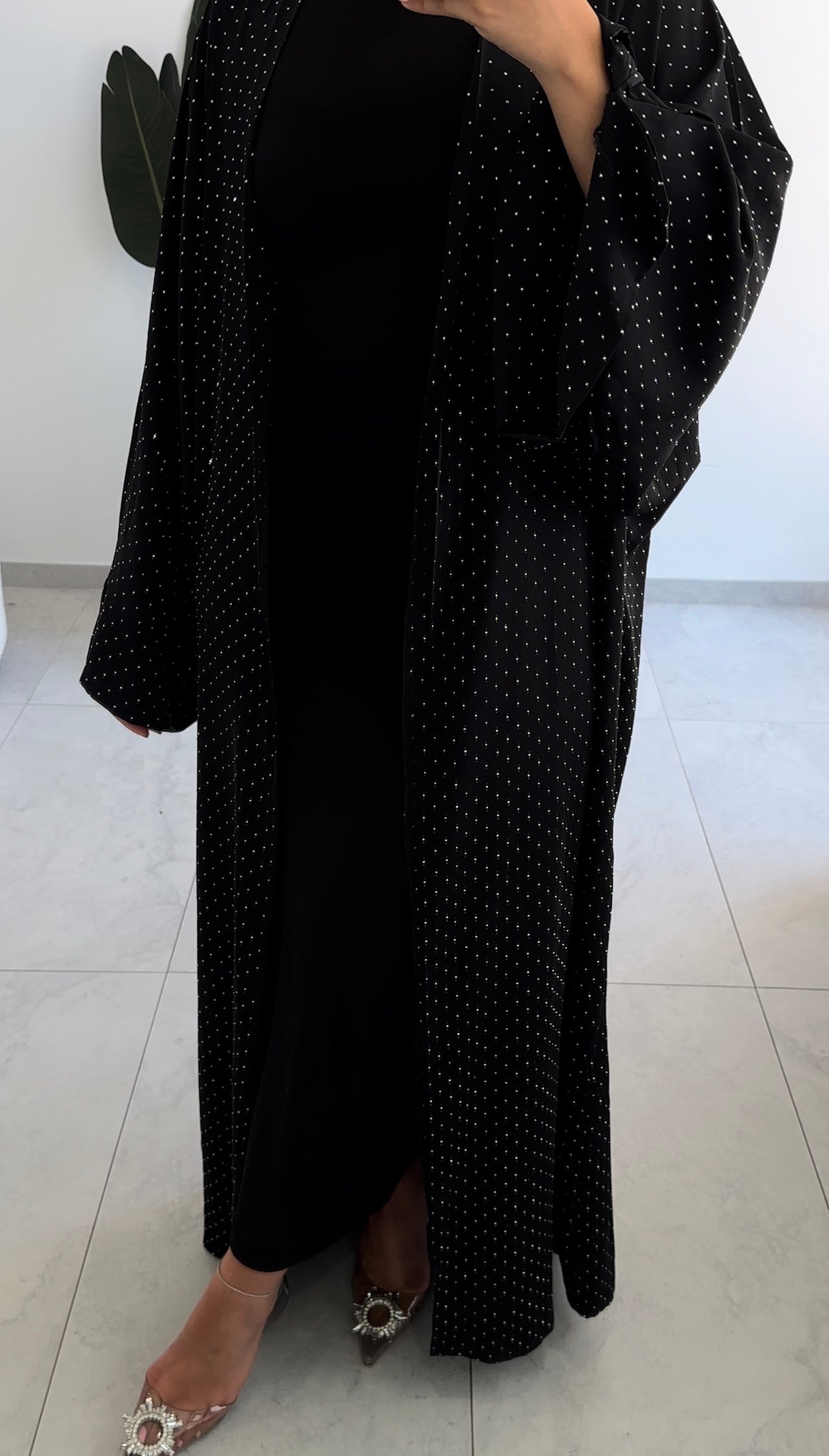 STARRY NIGHT Open Abaya