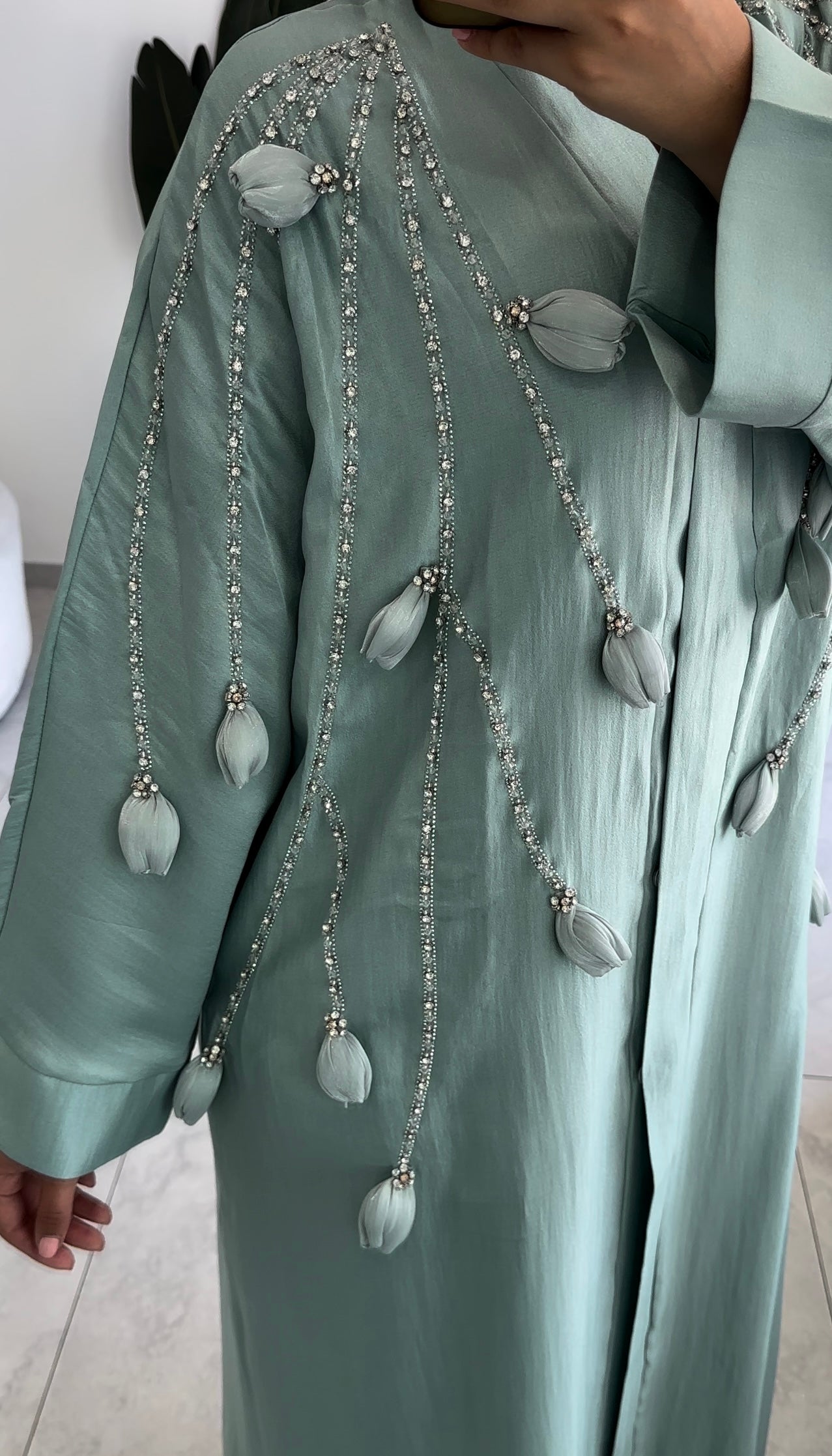 Tulip Diamond Abaya