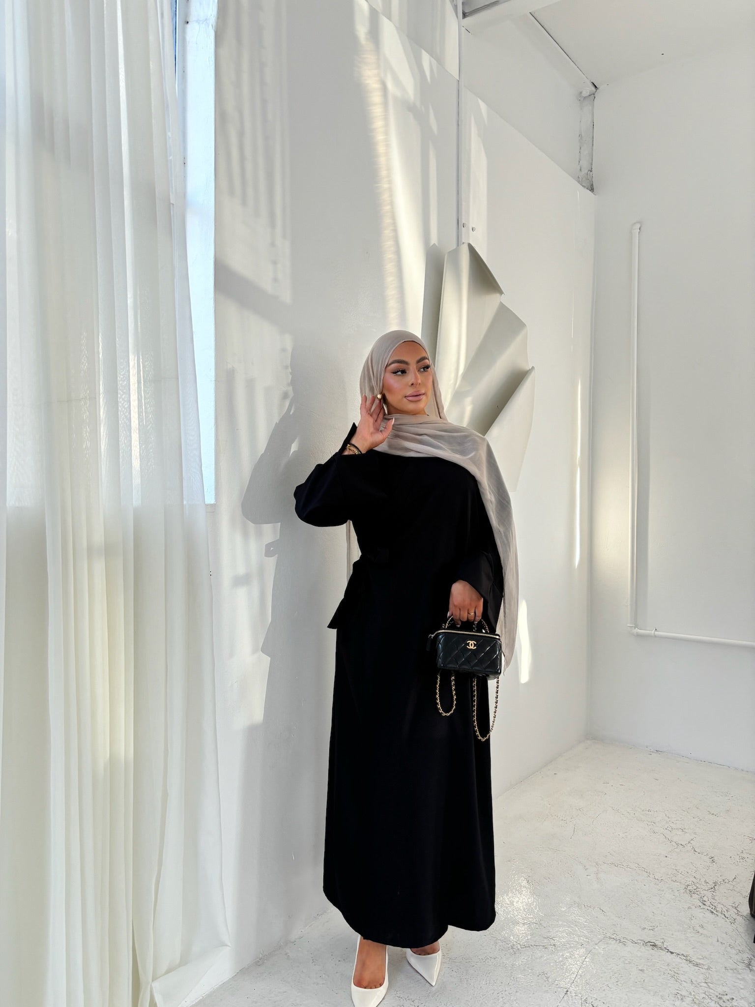 CEO WRAP OVER ABAYA DRESS 2.0