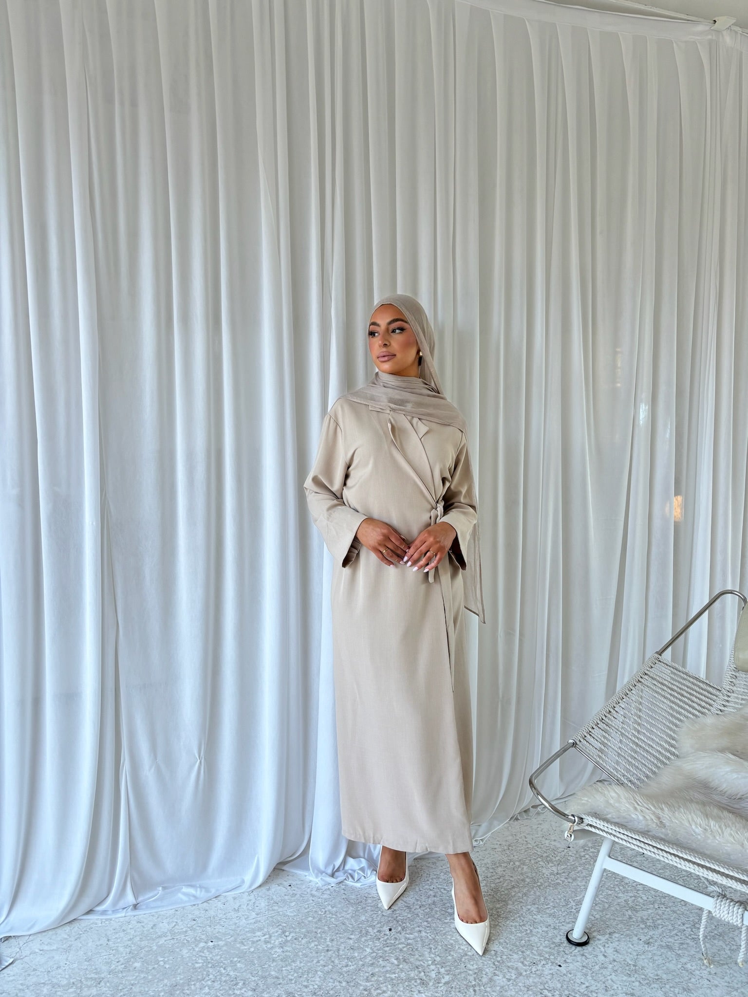 CEO WRAP OVER ABAYA DRESS