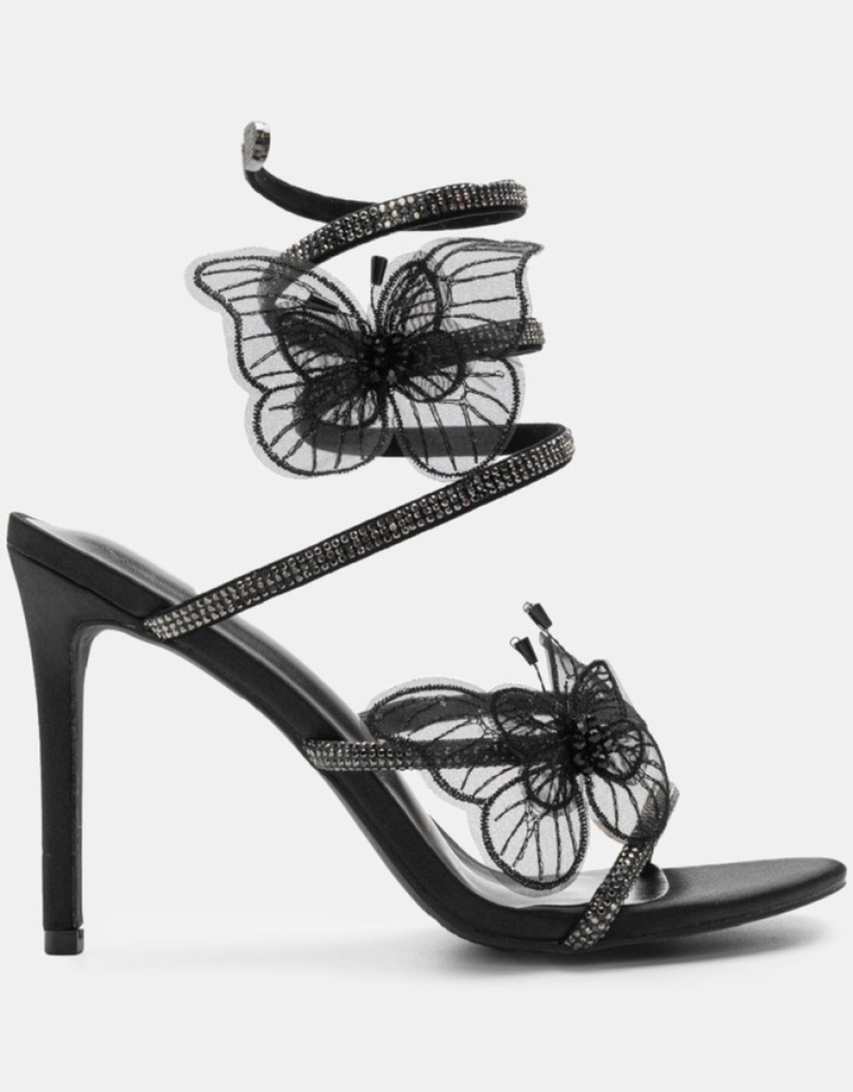 Míray Butterfly Heel- BLACK